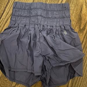 Purple free people shorts
